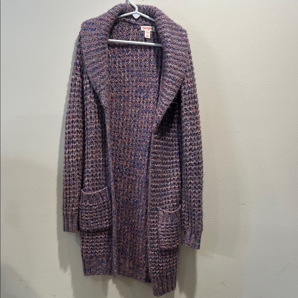 Cat & Jack Women's Multicolor Knit Cardigan